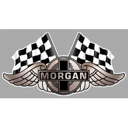 MORGAN Flags Sticker