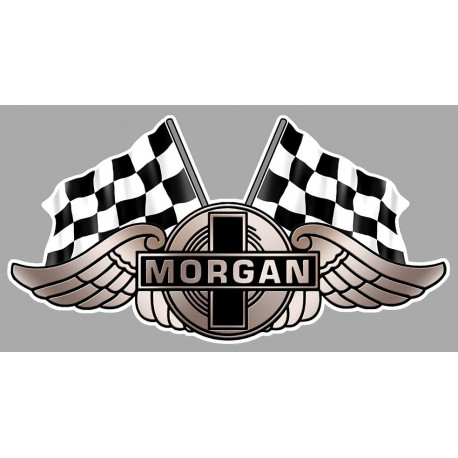 MORGAN Flags Sticker