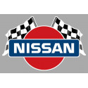 NISSAN Flags laminated decal