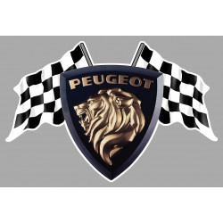 PEUGEOT 404  Flags Sticker