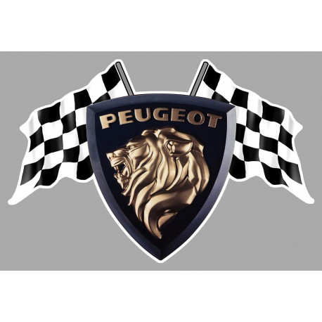 PEUGEOT 404  Flags Sticker