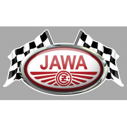 JAWA/CZ  flags Sticker