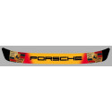 PORSCHE Helmet Visor Sunstrip laminated decal