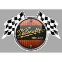 VELOCETTE Flags Sticker vinyle laminé