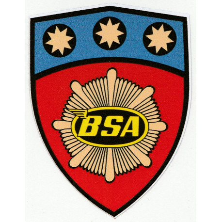 Sticker BSA 87mm x 65mm