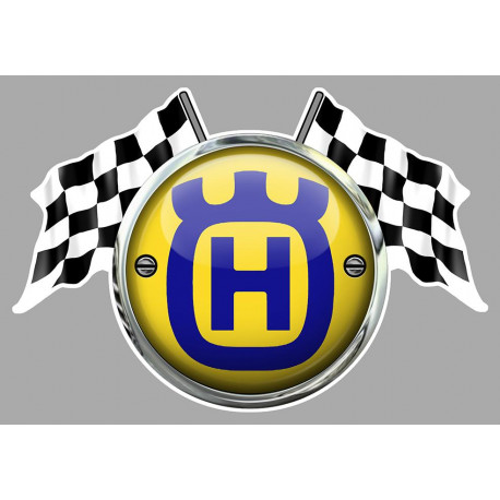 HUSQVARNA Flags Sticker