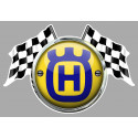 HUSQVARNA Flags laminated decal