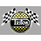 TRITON Flags laminated decal