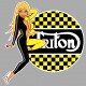 TRITON Pin Up Sticker