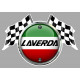 LAVERDA Flags Sticker vinyle laminé