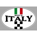 MADE IN ITALY Sticker vinyle laminé