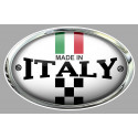 MADE IN ITALY laminated decal