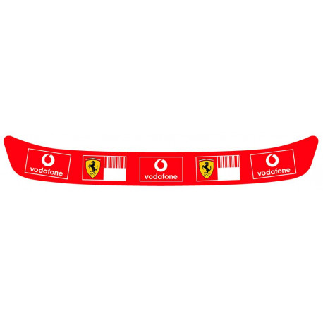 FERRARI STICKER  Helmet Sunstrip