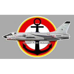 VOUGH F-8E CRUSADER Sticker
