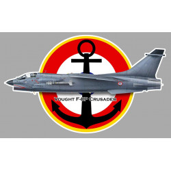 VOUGHT F-8P CRUSADER Sticker