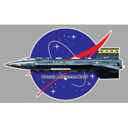 North America X-15 NASA Sticker
