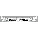 MERCEDES AMG  Helmet Visor Sunstrip laminated decal