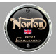 NORTON  850 Commando Sticker Trompe-l'oeil vinyle laminé