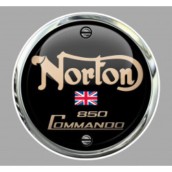NORTON  850 Commando Sticker Trompe-l'oeil