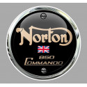 NORTON 850 Commando  Laminated decal