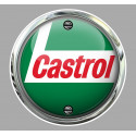 CASTROL sticker Trompe-l'oeil vinyle laminé