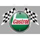 CASTROL  Flags Sticker