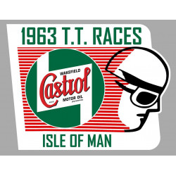 CASTROL TT 1963 RIGHT  Sticker