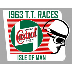 CASTROL TT 1963  sticker droit