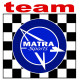 MATRA Sports Team Laminated decal