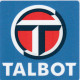 TALBOT  laminated vinyl decal