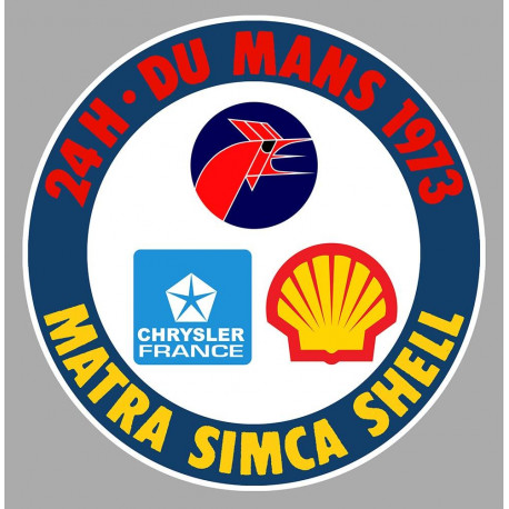 MATRA  SIMCA Sticker