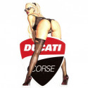 DUCATI  Pin Up  Sticke