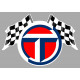 TALBOT Flags Sticker