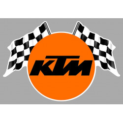 KTM  Flags Sticker Trompe-l'oeil