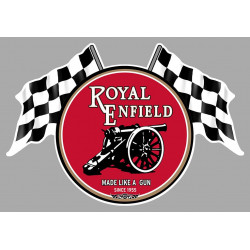 ROYAL ENFIELD  Flags Sticker