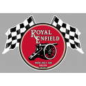 ROYAL ENFIELD  flags lamined  decal