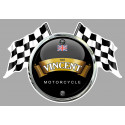 The VINCENT  FLAGS Sticker Trompe-l'oeil