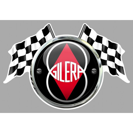 GILERA Flags  Sticker