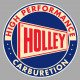 HOLLEY laminated decal