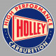 HOLLEY Sticker vinyle laminé