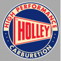 HOLLEY laminated decal