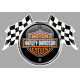 Harley Davidson  FLAGS Sticker