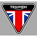TRIUMPH  UK Laminated decal