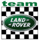TEAM LAND ROVER  Sticker