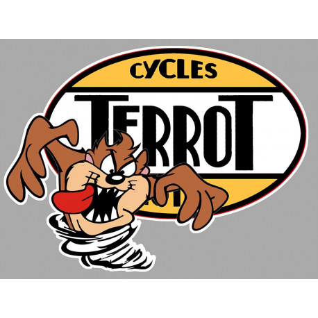 TERROT TAZ Left Sticker