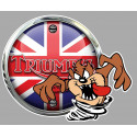 TRIUMPH right  TAZ Sticker