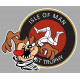 TT Tourist Trophy TAZ Left Sticker