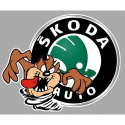 SKODA left  TAZ Sticker