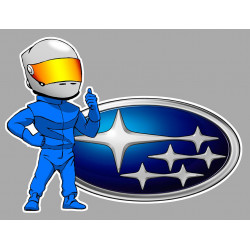 SUBARU Pilot droit Sticker