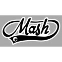 MASH laminated decal